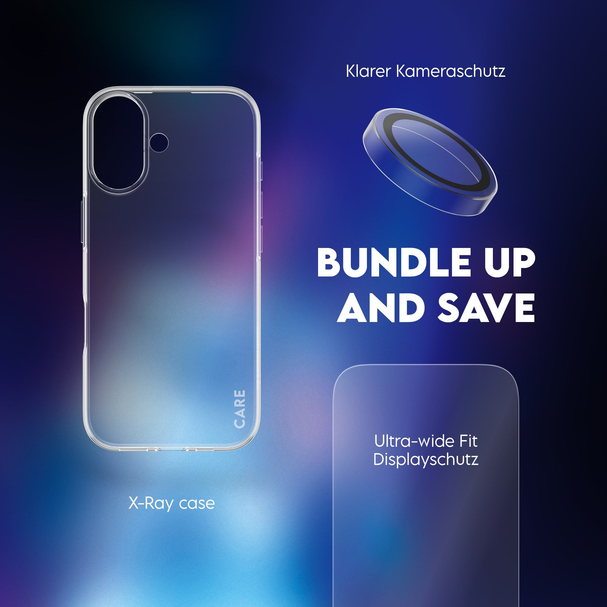 SAFE. | CARE™ by PanzerGlass® 3-in-1 Combo Set iPhone 17